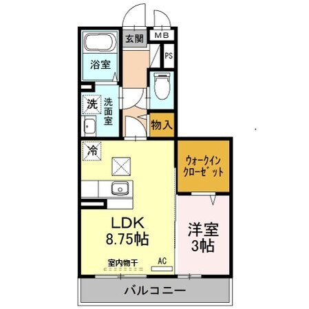 レガロ末広の物件間取画像